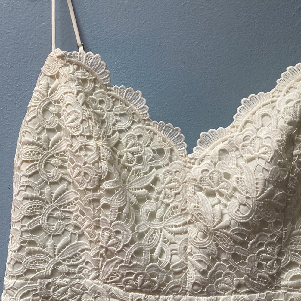 J. Crew Lace Midi Dress - Picture 2 of 8